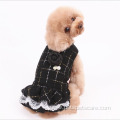 Elegant Dog Full Dress Pet Skirt Clothes Winter